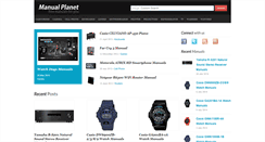 Desktop Screenshot of manualplanet.com