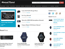 Tablet Screenshot of manualplanet.com